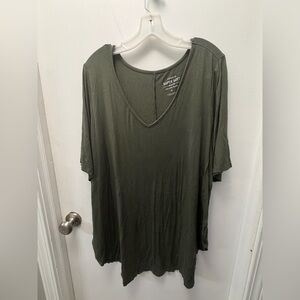 Torrid Olive Short Sleeve Tee